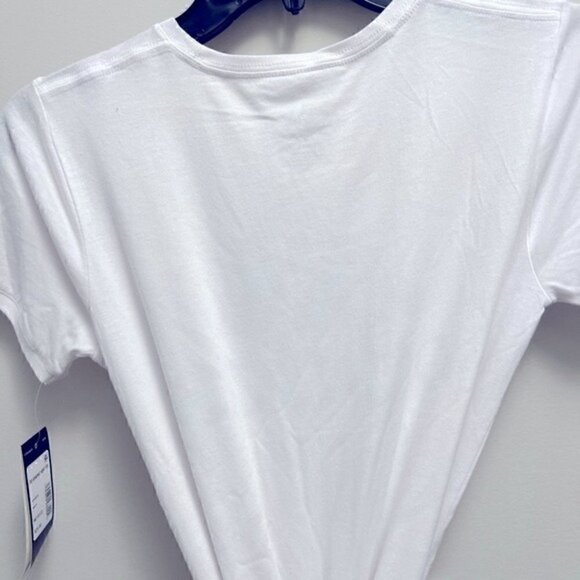 Big Girls Short Sleeve Graphic T-shirt white size 10/12 tee shirt - Picture 4 of 4